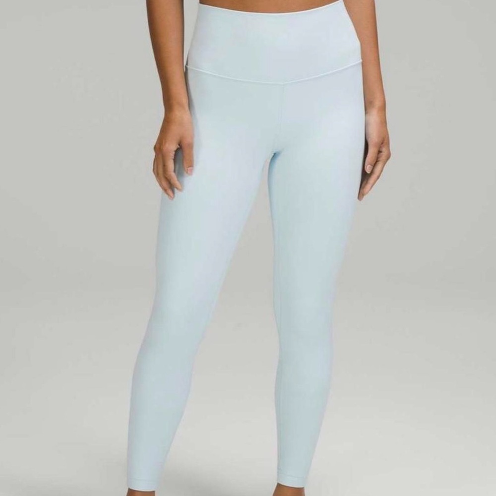 Lululemon Athletica Blue High-Waisted Leggings